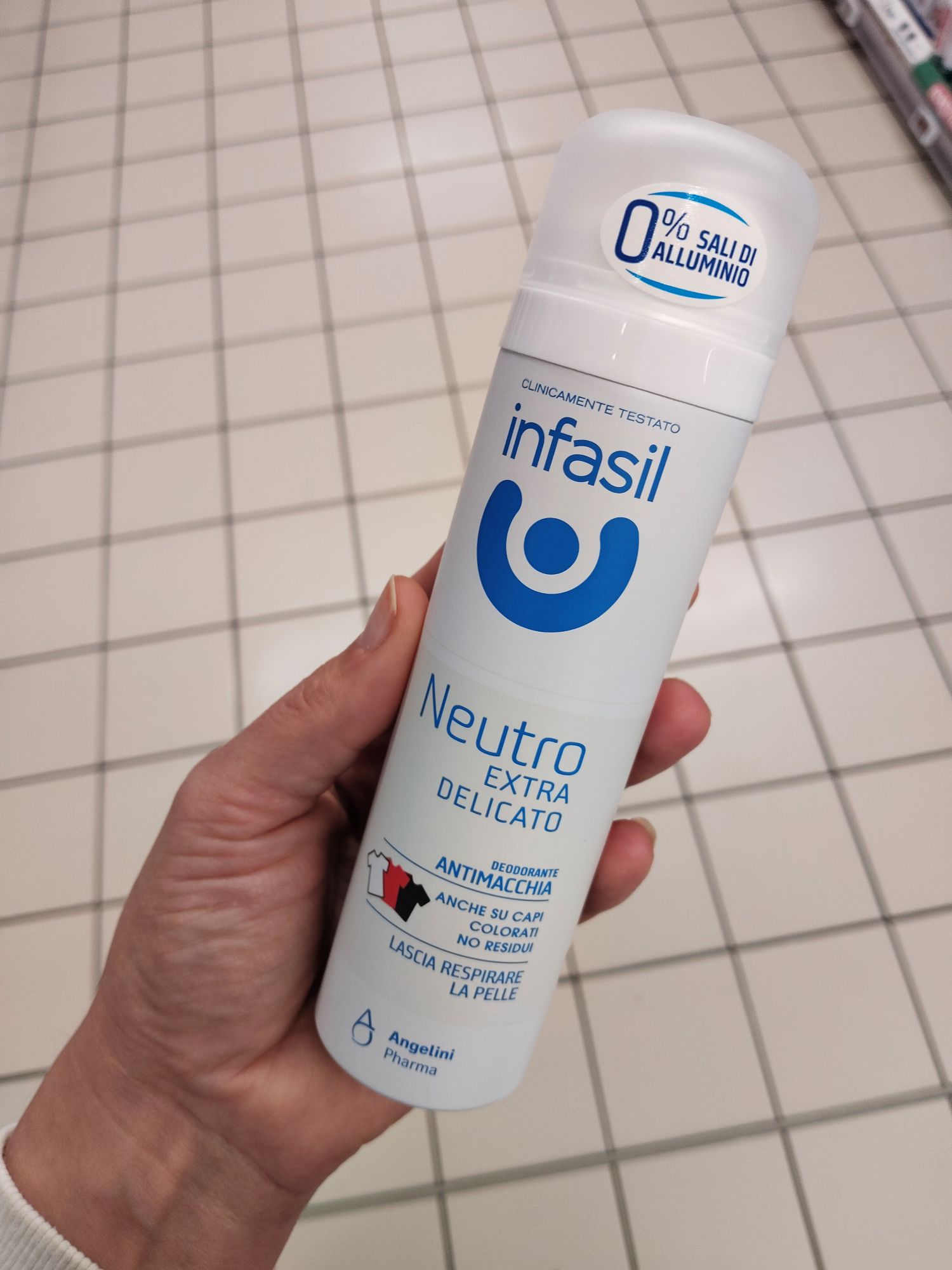 Infasil Deo sprej Neutral Extra Gentle, 150ml