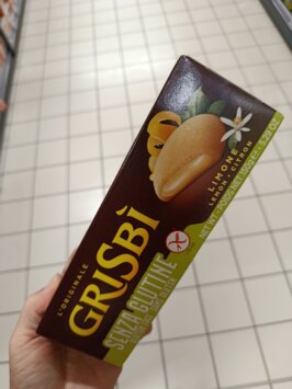 Grisbì bezlepkové citrónové koláčiky, 9x16,7g