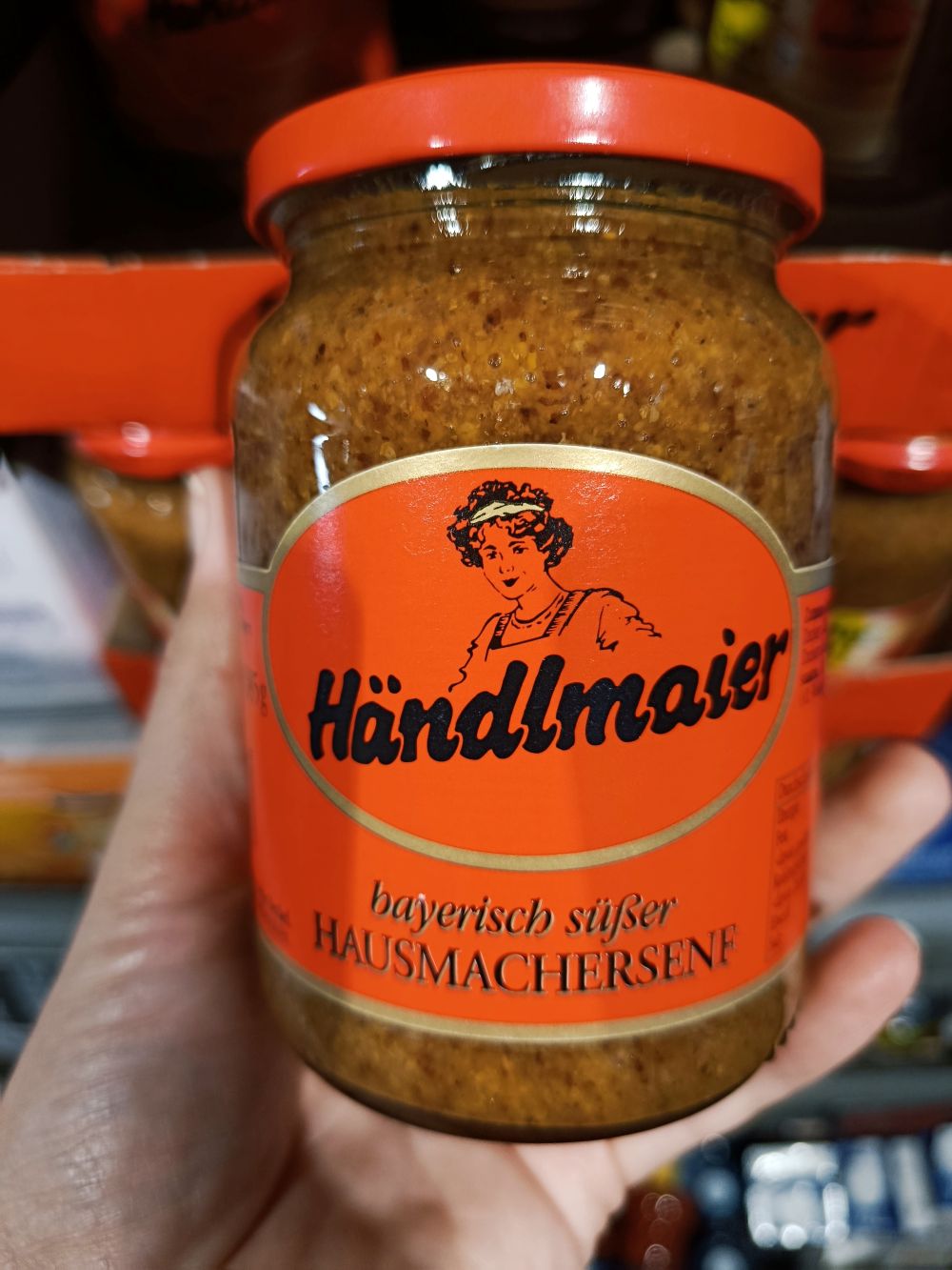 Mousey shop 19 Händlmaier pravá bavorská horčica, 200g