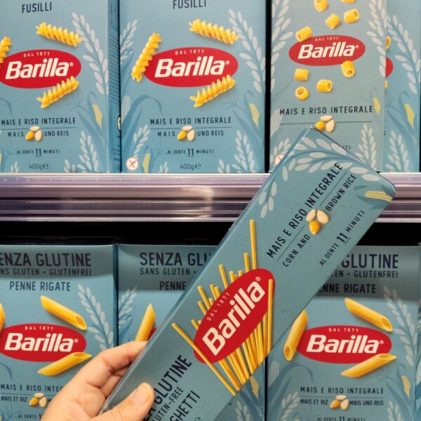 Barilla bezlepkové cestoviny Ditalini Rigati, 400g