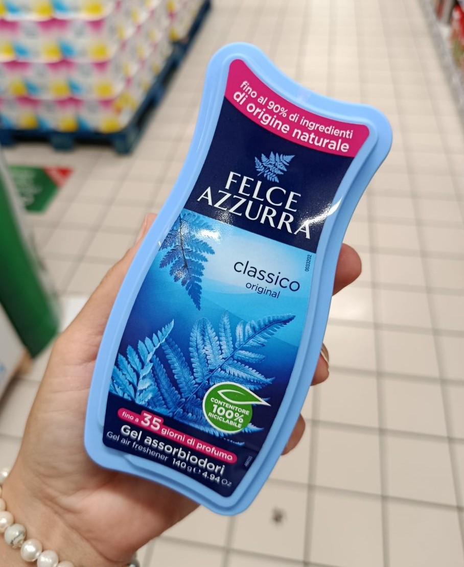 Felce Azzurra classic gél - pohlcujúci zápach, 140g