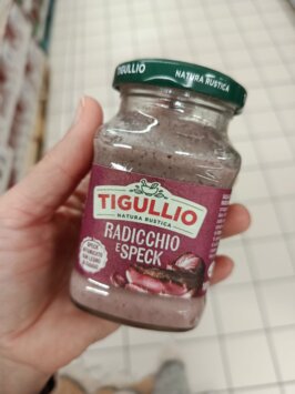 MOusey shop pesto čakanka a slanina Tigullio pesto čakanka a slaninka, 185g