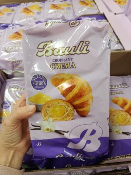 Mousey shop Bauli croissanty crema Bauli krémové croissanty, 300g