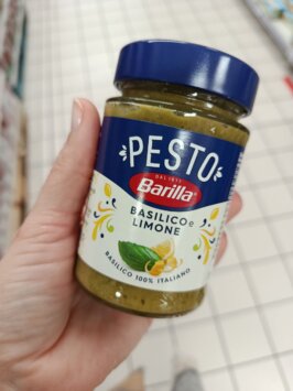 Mousey shop barilla bazalka limone Barilla pesto bazalka a citrón, 190g