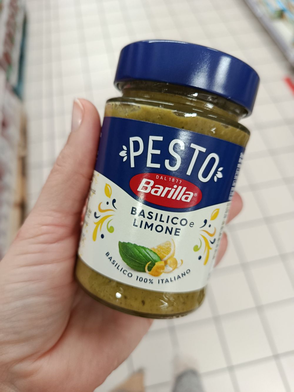 Barilla pesto bazalka a citrón, 190g