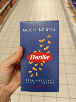 Mousey shop barilla midolline Barilla cestoviny Midolline č.24, 500g
