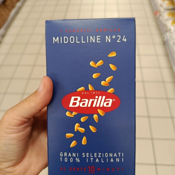 Mousey shop barilla midolline Barilla cestoviny Midolline č.24, 500g