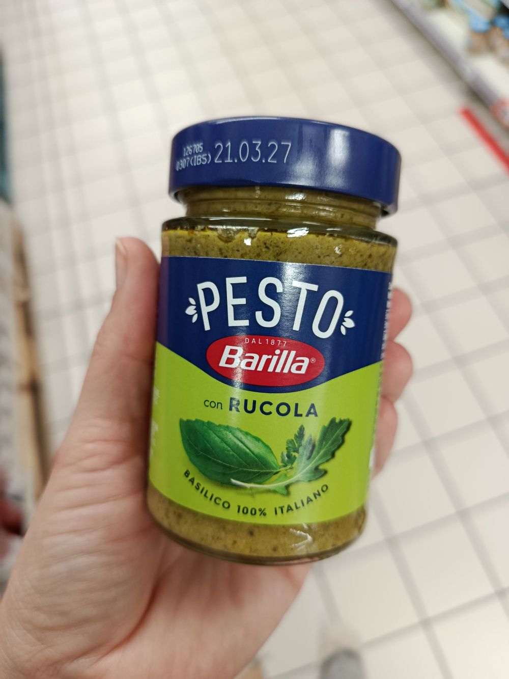 Barilla pesto bazalka s rukolou, 190g