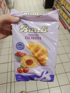 Mousey shop bauli croissant čerešňa Bauli čerešňové croissanty, 300g