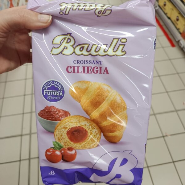 Mousey shop bauli croissant čerešňa Bauli čerešňové croissanty, 300g