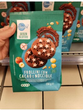 Mousey shop benesi sušienky bez lepku Sušienky s kakaom a lieskovými orieškami bez lepku, 250g