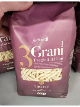 Mousey shop cestotiny fiorfiore trofie Grani trojzrnné cestoviny Trofie, 500g
