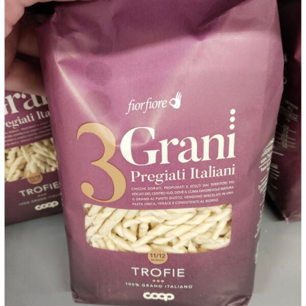 Grani trojzrnné cestoviny Trofie, 500g