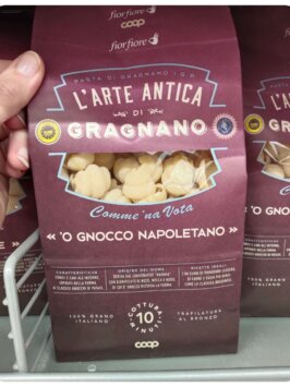 Mousey shop cestoviny fiorfiore e gnoccho Fior Fiore krupicové cestoviny na neapolské Gnocchi, 500g