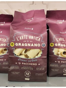 Mousey shop cestoviny paccheri Fior Fiore semolinové cestoviny Paccheri, 500g