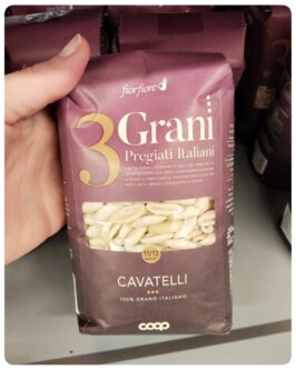 Grani trojzrnné sušené cestoviny, Cavatelli, 500g