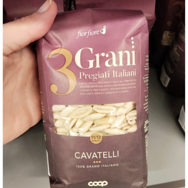 Mousey shop fiorfiore cestoviny cavatelli Grani trojzrnné sušené cestoviny, Cavatelli, 500g
