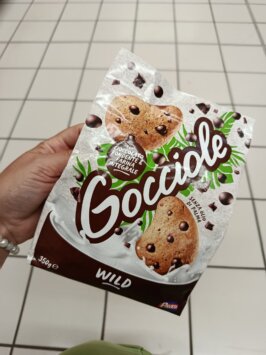 Mousey shop nocciola čokoláda Pavesi Gocciole Divoké čoko sušienky, 350g