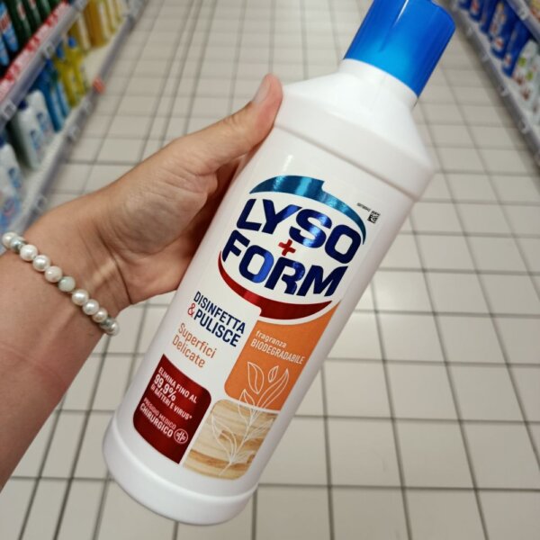 Mousey shop podlahy kúpelne, kuchyňa Lysoform šetrne dezinfikuje a čistí povrchy, 1100ml