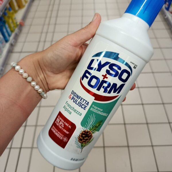 Mousey shop podlahy baktérie vírusy Lysoform dezinfikuje a čistí, alpská sviežosť, 1100ml