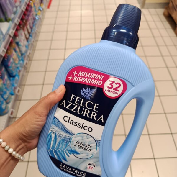 Mousey shop prací gel felce azzurra na biele Felce Azzurra Classico prací gél univerzál, 1,595l