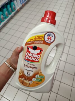 Mousey shop praci gel taliansko Omino Bianco Marseille tekutý prací prostriedok 44 praní, 1760ml