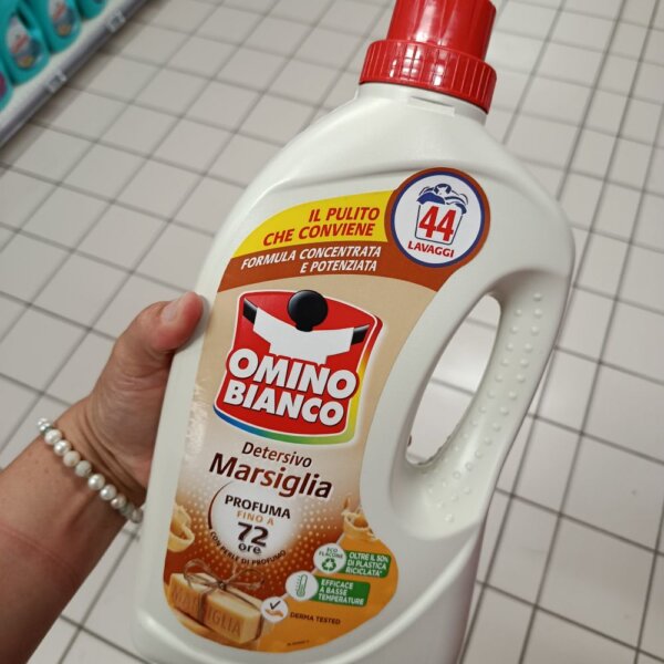 Mousey shop praci gel taliansko Omino Bianco Marseille tekutý prací prostriedok 44 praní, 1760ml
