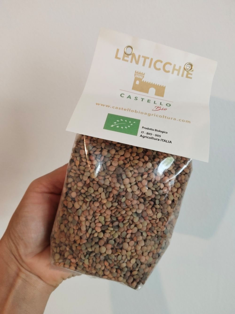 Organická šošovica z Toscany, 400g
