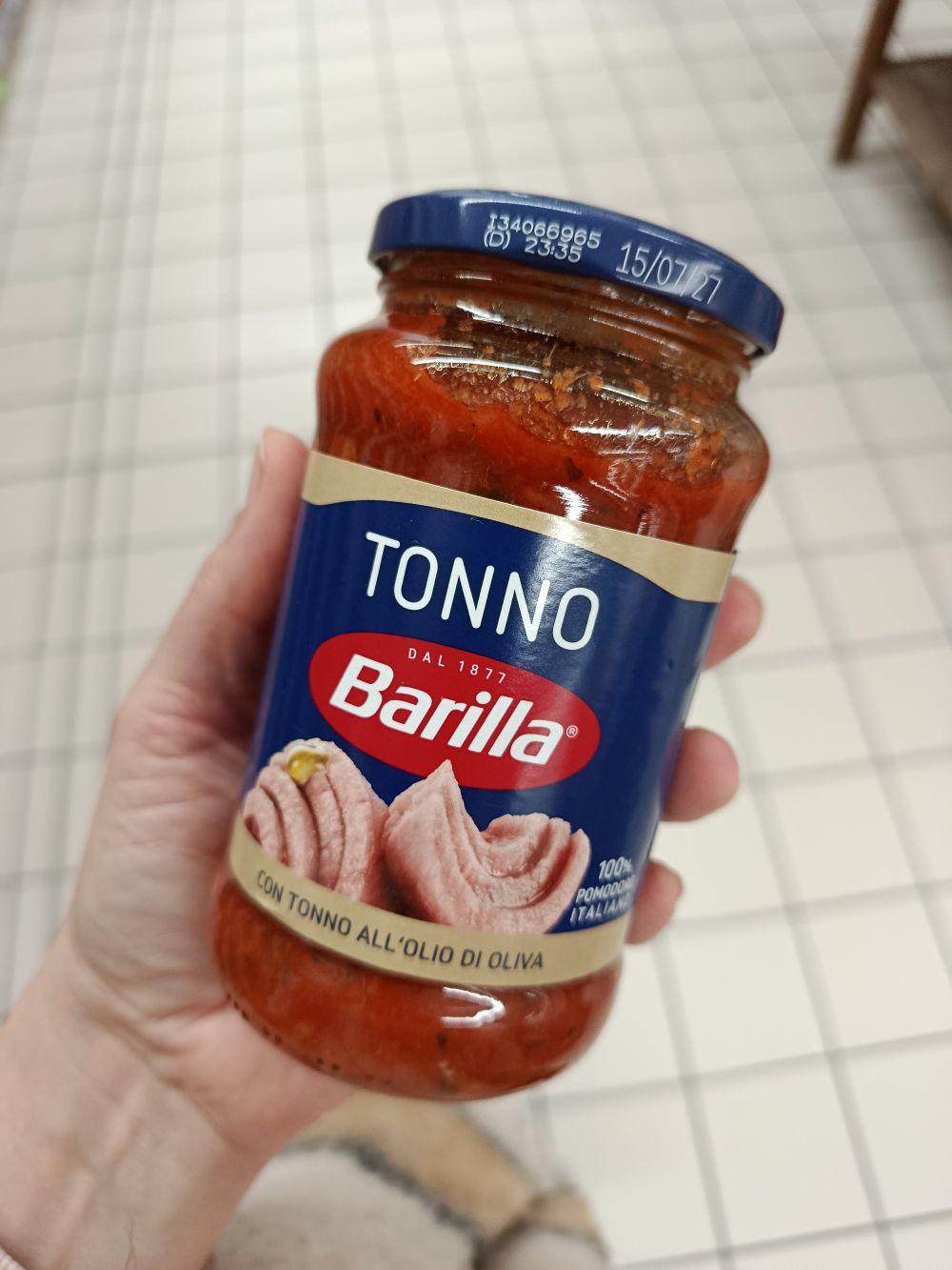 Barilla tuniaková paradajková omáčka, 400g