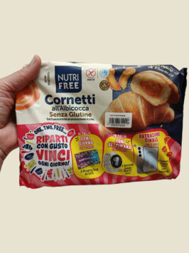 Nutrifree bezlepkové, bezlaktózové marhuľové croissanty 4 jednotlivé porcie, 240 g Nutrifree bezlepkové, bezlaktózové marhuľové croissanty 4 jednotlivé porcie, 240 g