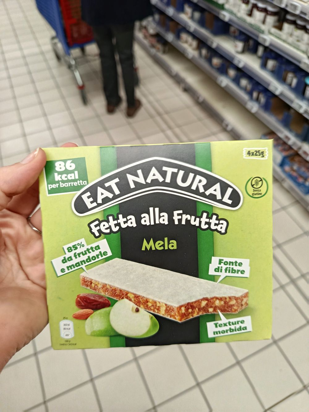 Eat natural jablkové ovocné plátky, bez lepku, 100g