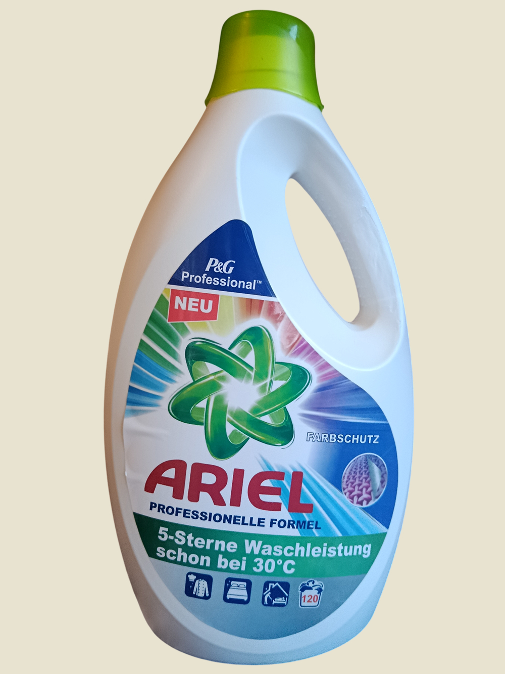 Ariel náš overený prací gel na farebné prádlo, 5,6l