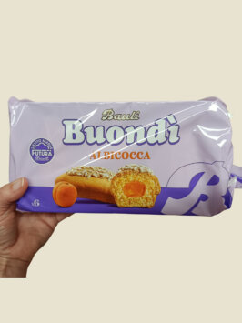 Bauli Buondì marhuľové koláčiky, 6x43g Bauli Buondì marhuľové koláčiky, 6x43g