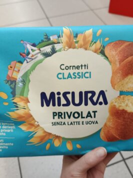 Ešte nie je na stránke, sú na šírku, neviem to upraviť Misura klasické croissanty 6ks, 246g