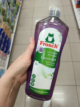 Frosch viacúčelový čistiaci prostriedok Levanduľa, 1l