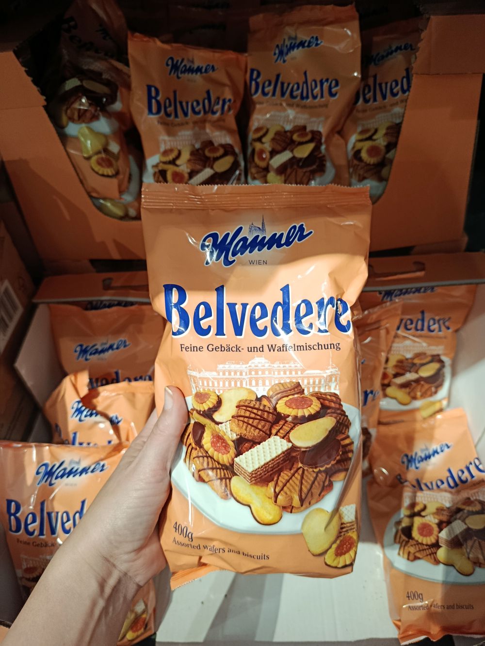Sušienky mix Manner Belvedere, 350g