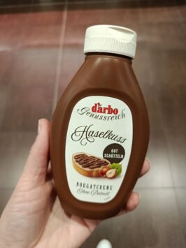 Mousey shop darbo poleva sladkosti Darbo lieskovoorieškový nugátový krém, 320g