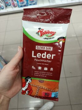 POLIBOY utierky na pravú kožu, 20ks