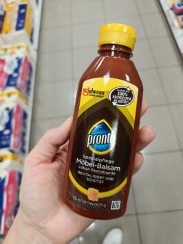 Pronto na nábytok s včelím voskom a balzamom, 200ml