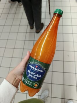 Sanpelegrino mousey shop nápoj Sanpellegrino drink, pomarančový nahorklejší nápoj, 1200ml