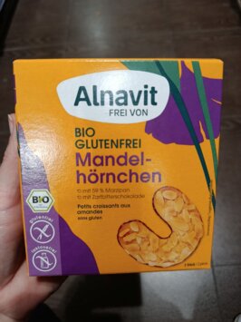 alnavit bez glutenu mousey shop Alnavit mandľové rohlíčky, 150g