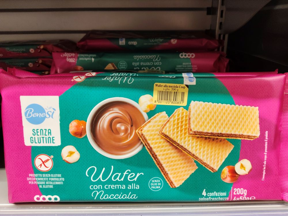 Benesi bezlepkové oblátky s lieskovoorieškovým krémom, 4x50g