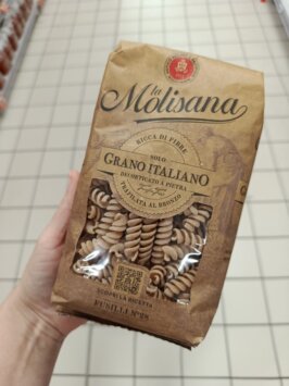 celozrnné fusili mouseys hop La Molisana celozrnné cestoviny Fusilli, 500g