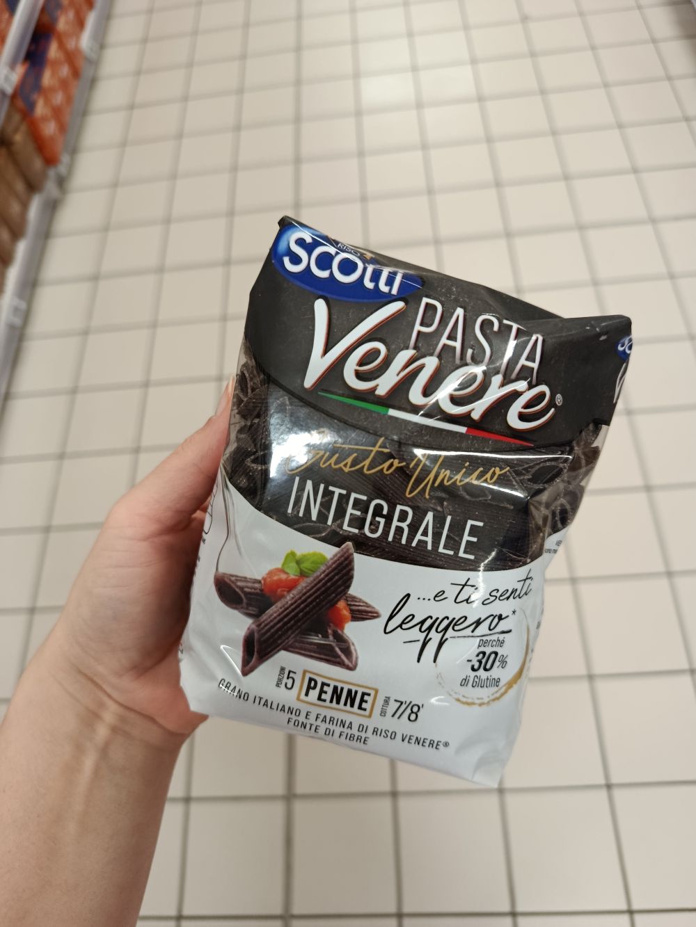Scotti Rice celozrnné cestoviny Venere Penne, 400g