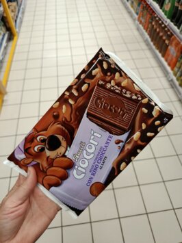 čokoláda bauli mousey shop Bauli Ciocori čokoládový snack s chrumkavou ryžou a mliekom, 5x22g