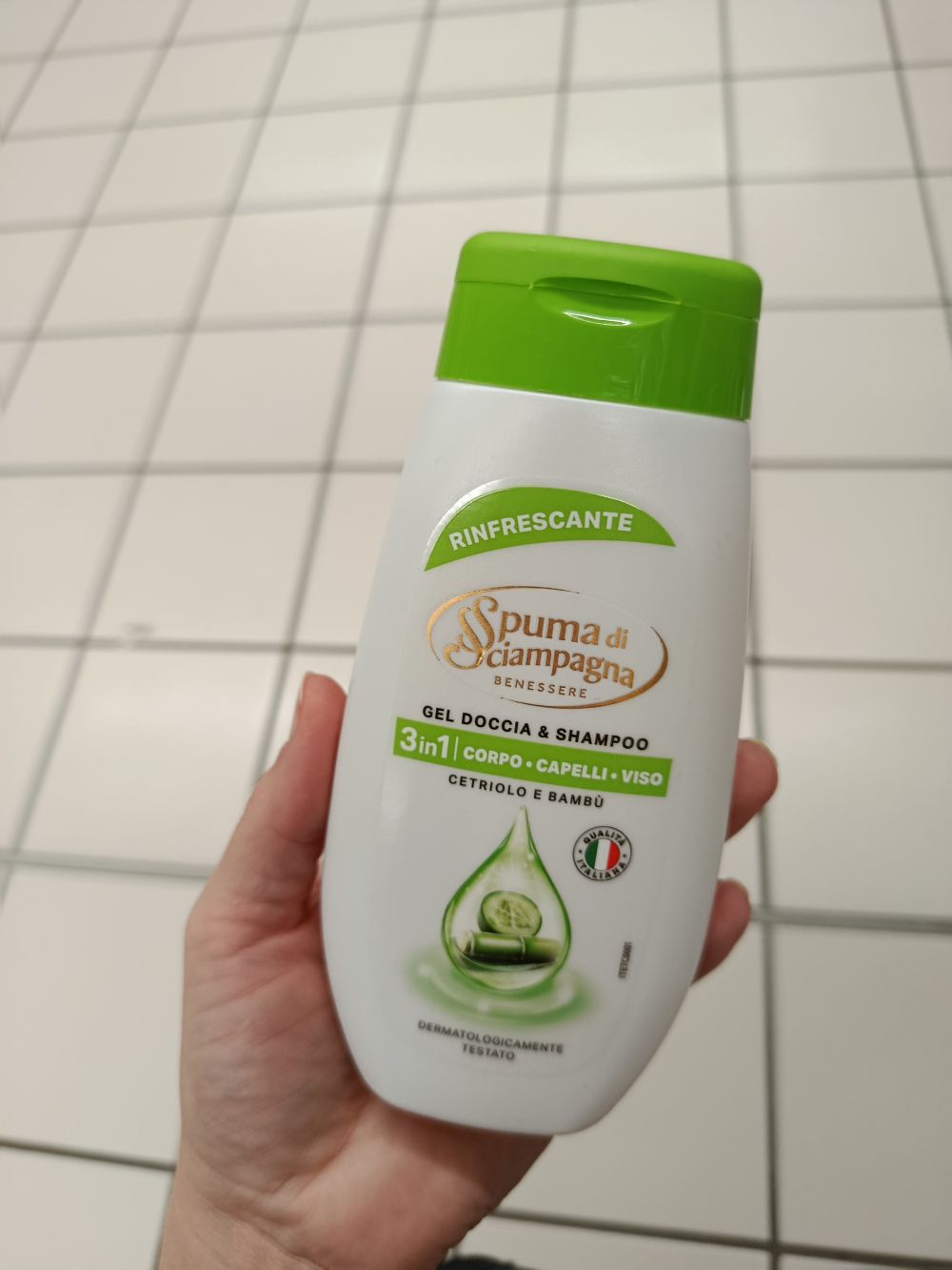 Spuma di Sciampagna Benessere sprchový gél a šampón 3v1, 250ml
