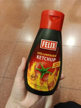 felix pálivý kečup Felix extrémne pikantný kečup, 450g