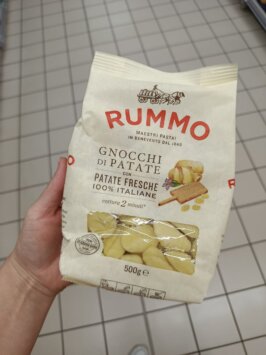 Rummo vynikajúce zemiakové gnocchi, 500g