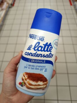 káva talianske kondenzované mlieko NESTLÉ sladené kondenzované mlieko v tube, 450g