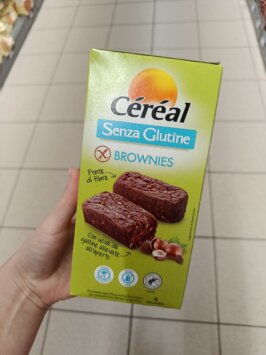 koláčiky bez glutenu cereal Céréal Brownies bez gluténu, 4x37,5g